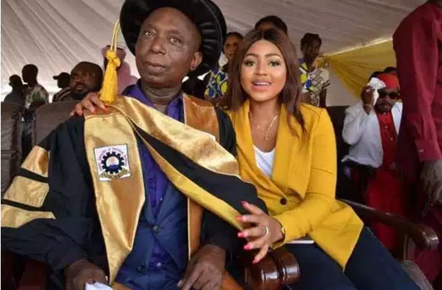 Regina Daniels Hugs And Displays Public Affection To Her 59 Years Old Husband Ned Nwoko Gistmania 